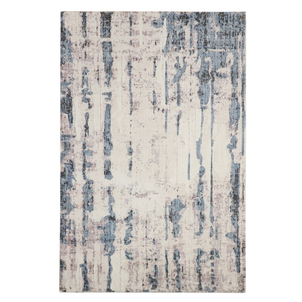 Anini Blue Distressed Area Rug