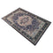 Moirang Blue Tones Traditional Nonslip Rug