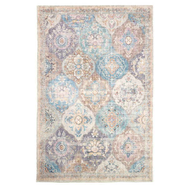 Chighu Multicolour Distressed Rug