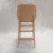 Lisbon Counter Barstool Natural Frame Charcoal ( Grey ) PU seat and back