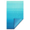 Big Sur Blue Recycled Plastic Outdoor Rug