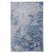 Shikhar Blue Modern Distressed Rug