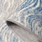Shikhar Blue Modern Distressed Rug