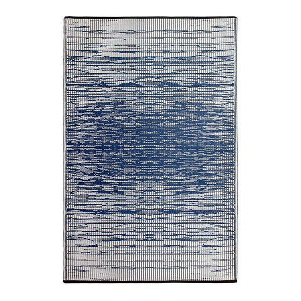 Brooklyn Navy Blue Outdoor Recycled Plastic Rug