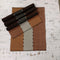 Set of 4 Brown Cotton Table Mats