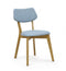 two colada dining chairs in sky blue