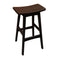 Gudena Counter Barstool - All Black timber