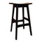 Gudena Counter Barstool - All Black timber