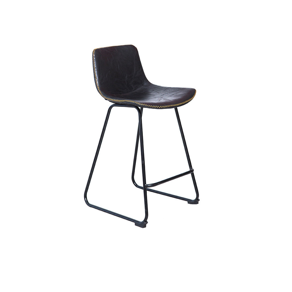 Mandy Skid Counter Bar Stool (Black)