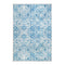 Mozaic Tiles Blue Designer Area Rug