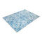 Mozaic Tiles Blue Designer Area Rug