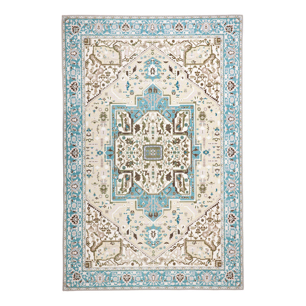 Noor Blue Designer Area Rug