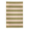 Nyoma Lime Striped Outdoor Rug