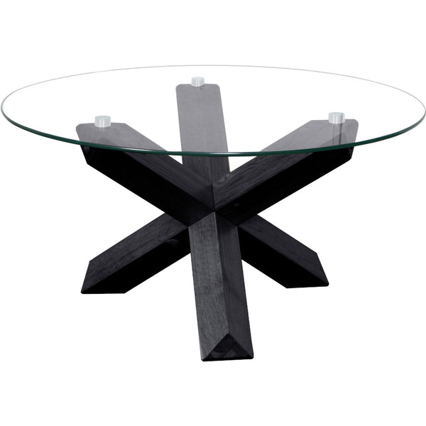Sala Round coffee table 80cm in black