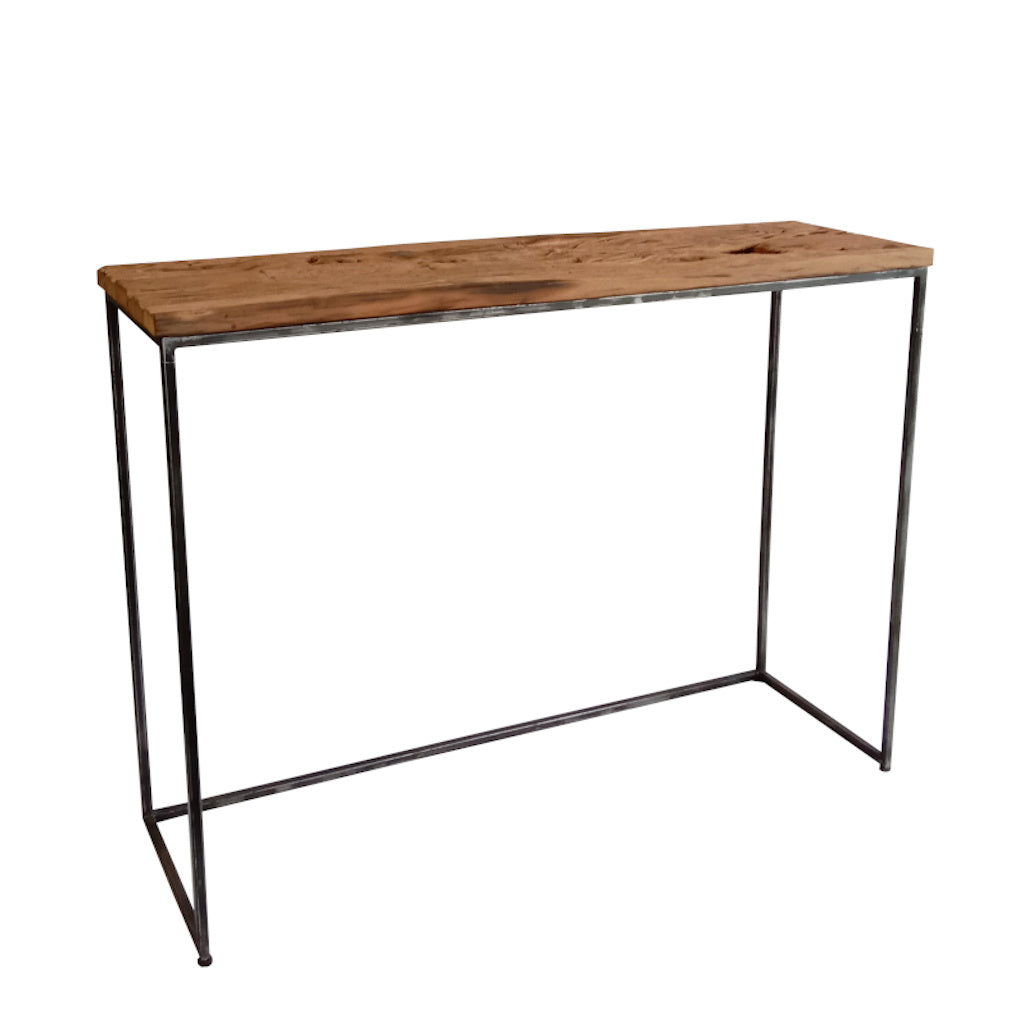 Semoy Iron and mango wood Console table 110cm