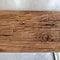 Semoy Iron and Sal Wood Console Table 110cm