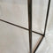 Semoy Iron and Sal Wood Console Table 110cm