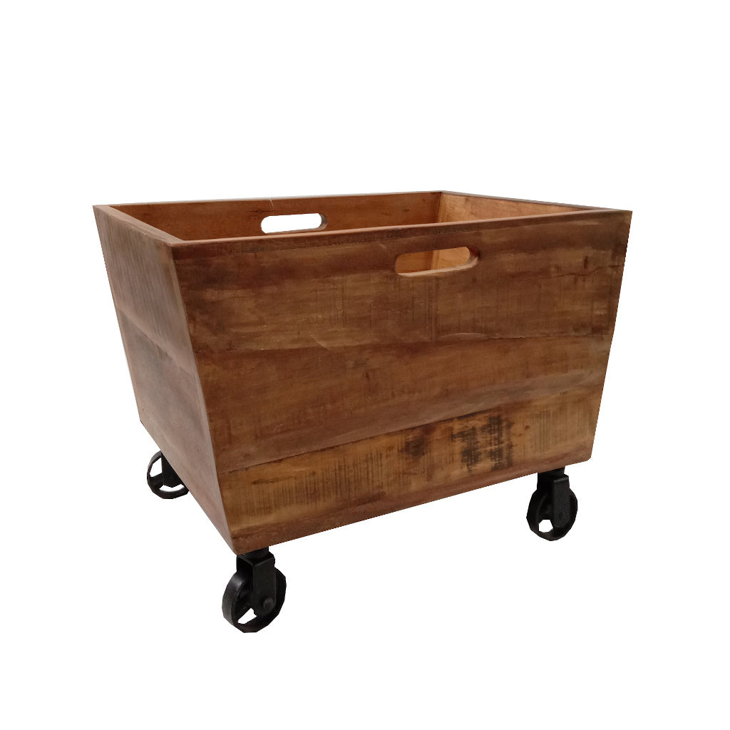 Semoy wooden Basket Crate