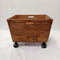 Semoy Wooden Basket Crate