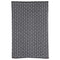 Kimberley Black And White Diamond Recycled Plastic Outdoor Rug