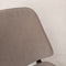Lisbon Dining Chair Black Frame Pewter (light grey) Fabric