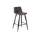 Mandy Counter Bar Stool (Charcoal)