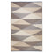 Monaco Champagne Beige and Cream Multicoloured Modern Recycled Plastic Outdoor Rug
