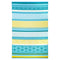 Tromso Multicoloured Blue Scandinavian Recycled Plastic Outdoor Rug