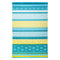 Tromso Multicoloured Blue Scandinavian Recycled Plastic Outdoor Rug