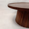 Porcini Lewis Low Round Coffee Table 70cm Diameter