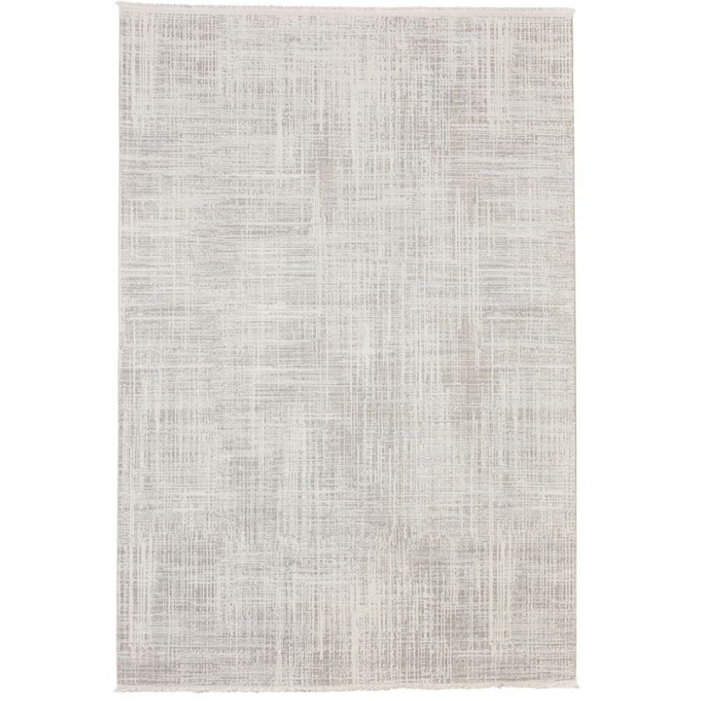 Textured gray area rug 