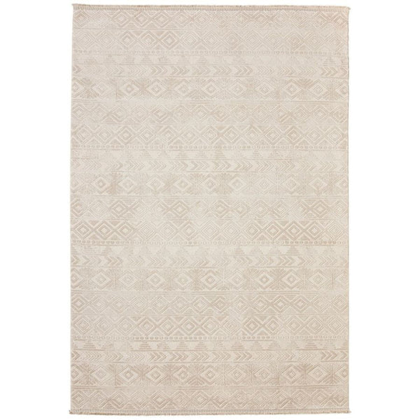 Geometric beige diamond design 