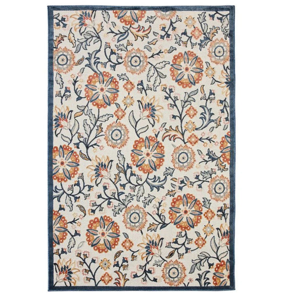 Multicolour Floral design Rug 