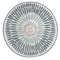 Azores Recycled Plastic Large Round Outdoor Rug 180cm