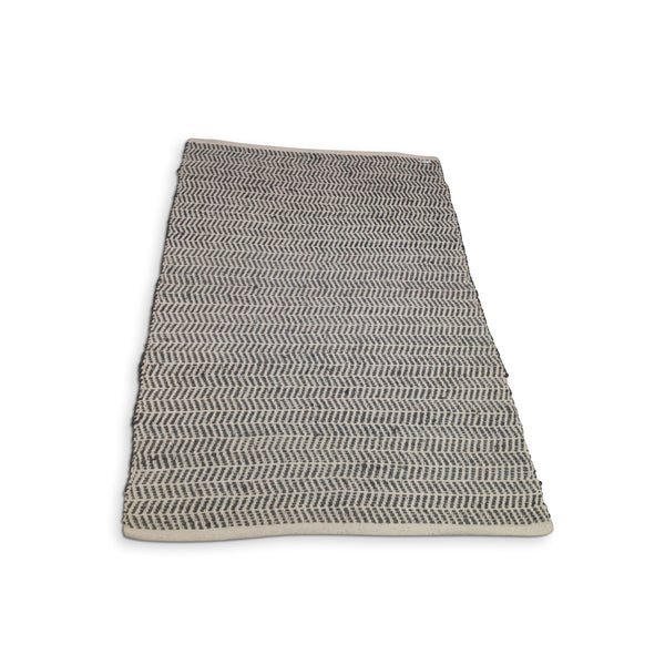 Jute Padel Rug 120cm x 180cm - Charcoal