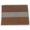 Set of 6 Brown Cotton Table Mats