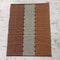Set of 4 Brown Cotton Table Mats