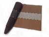 Brown table runner