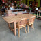 Provincial Natural Rustic Dining Table (184cm)