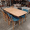 York Extension Rectangle Dining Table Natural 130 to 163cm