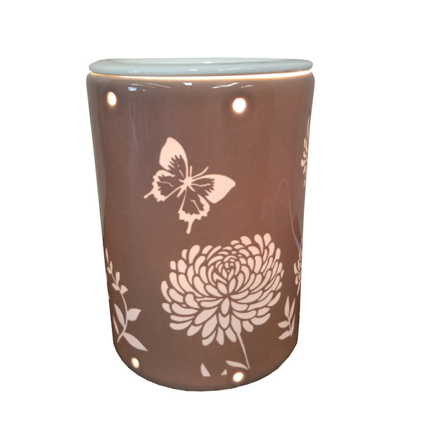 Electric Oil Burner Lamp "Chrysanthmum"