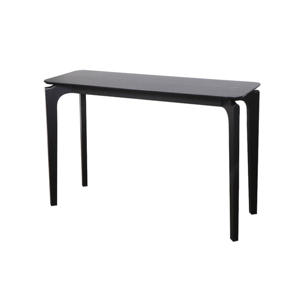 Nordic console table in black