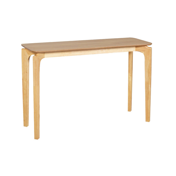 Nordic console table in natural