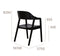 Norway Accent Club Chair - Black