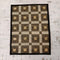 Set of 4 Squares Cotton and Straw Table Mats
