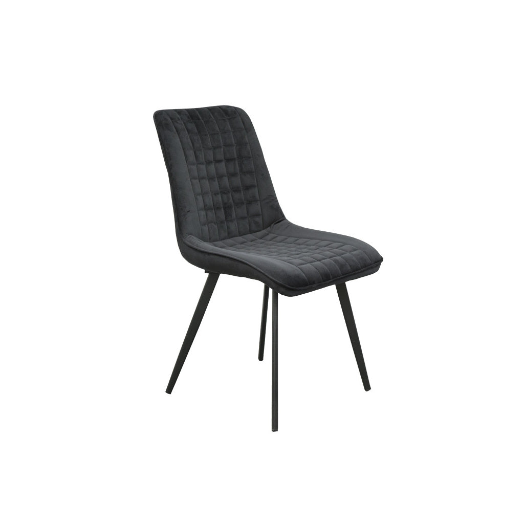 Clay Dining Chair - Black Velvet