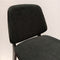 Lisbon Counter Barstool Black Frame Ebony (black) Fabric Seat