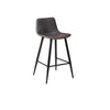 Mandy Counter Bar Stool (Charcoal)
