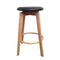 Sandy Calay bar stool with black seat