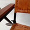 Semoy Folding Leather Accent Dining Chair